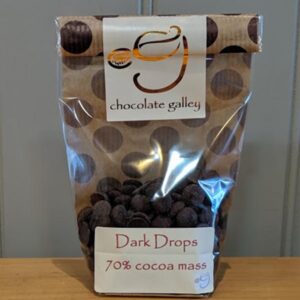 70% dark chocolate drops